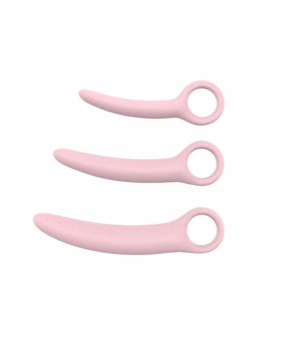 Набір вагінальних розширювачів - Erospace Sweet Play Pelvic Floor Muscles Training Set A13 Набір вагінальних розширювачів - Erospace Sweet Play Pelvic Floor Muscles Training Set A13