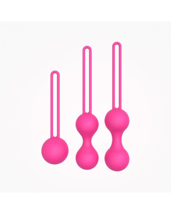 Набір вагінальних кульок - Erospace Sweet Play Kegel Balls Set A12 Набір вагінальних кульок - Erospace Sweet Play Kegel Balls Set A12
