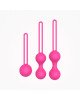 Набір вагінальних кульок - Erospace Sweet Play Kegel Balls Set A12 Набір вагінальних кульок - Erospace Sweet Play Kegel Balls Set A12