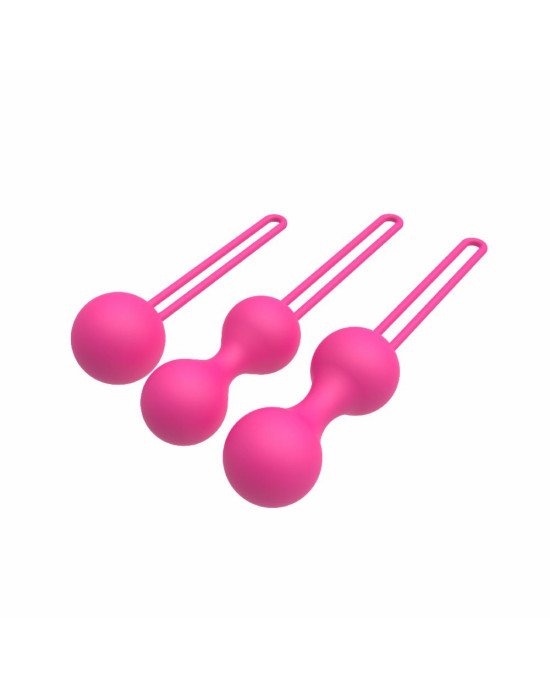 Набір вагінальних кульок - Erospace Sweet Play Kegel Balls Set A12 Набір вагінальних кульок - Erospace Sweet Play Kegel Balls Set A12