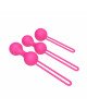 Набір вагінальних кульок - Erospace Sweet Play Kegel Balls Set A12 Набір вагінальних кульок - Erospace Sweet Play Kegel Balls Set A12