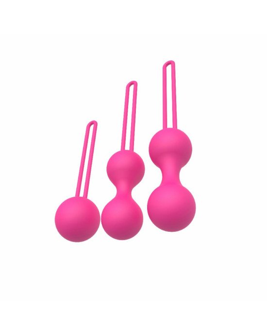 Набір вагінальних кульок - Erospace Sweet Play Kegel Balls Set A12 Набір вагінальних кульок - Erospace Sweet Play Kegel Balls Set A12