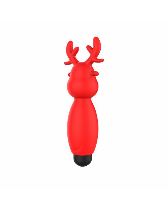 Міні-вібратор - Erospace Sweet Play Mini Reindeer Vibrator A10 Міні-вібратор - Erospace Sweet Play Mini Reindeer Vibrator A10