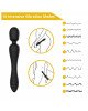Вібратор - Erospace Sweet Play Wand & Vibrator 2in1 A8