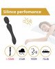 Вібратор - Erospace Sweet Play Wand & Vibrator 2in1 A8