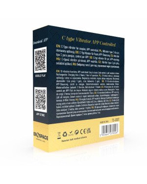 Вібратор - Erospace Sweet Play C-Type Vibrator App Control A7 Вібратор - Erospace Sweet Play C-Type Vibrator App Control A7