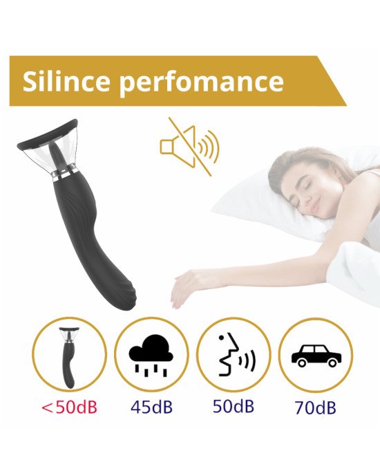 Вібратор - Erospace Sweet Play Clitoral Licking Tongue And Vibrator 2in1 A6 Вібратор - Erospace Sweet Play Clitoral Licking Tongue And Vibrator 2in1 A6