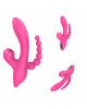 Вібратор - Erospace Sweet Play Sucking Vibrator With Anal Beads A3 Вібратор - Erospace Sweet Play Sucking Vibrator With Anal Beads A3