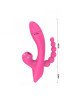 Вібратор - Erospace Sweet Play Sucking Vibrator With Anal Beads A3 Вібратор - Erospace Sweet Play Sucking Vibrator With Anal Beads A3