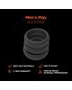 Набір ерекційних кілець - Erospace Men’s Play Set Of 3 Cock Rings B9 Набір ерекційних кілець - Erospace Men’s Play Set Of 3 Cock Rings B9