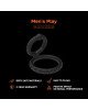 Ерекційне кільце - Erospace Men’s Play Silicone Cock Ring B8 Ерекційне кільце - Erospace Men’s Play Silicone Cock Ring B8