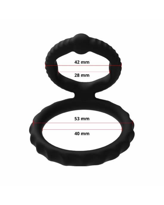 Ерекційне кільце - Erospace Men’s Play Silicone Cock Ring B8 Ерекційне кільце - Erospace Men’s Play Silicone Cock Ring B8