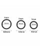 Ерекційні кільця - Erospace Men’s Play Set Of 3 Cock Rings B7 Ерекційні кільця - Erospace Men’s Play Set Of 3 Cock Rings B7