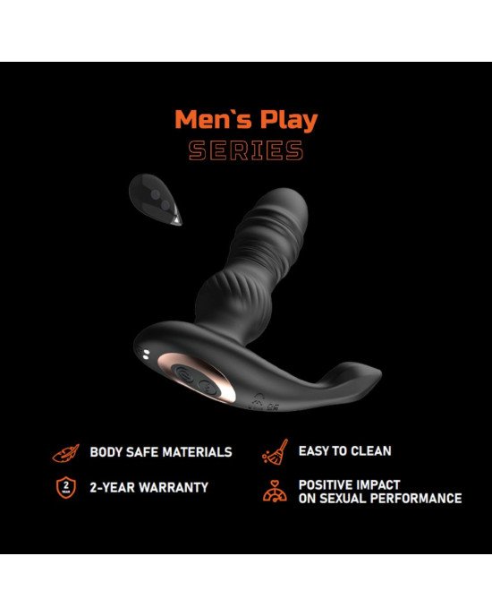 Масажер простати - Erospace Men’s Play Thrusting Prostate Massager B4 Масажер простати - Erospace Men’s Play Thrusting Prostate Massager B4