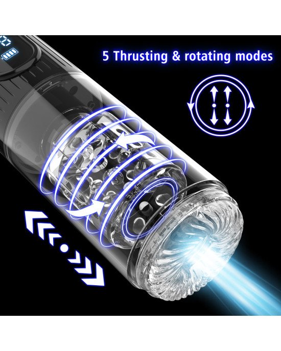 Мастурбатор - Erospace Men’s Play Automatic Thrusting Masturbator B2 Мастурбатор - Erospace Men’s Play Automatic Thrusting Masturbator B2