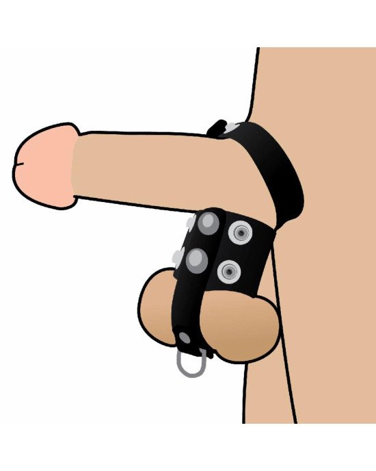 Бондаж - Erospace Wild Play Cock And Ball Strap C20