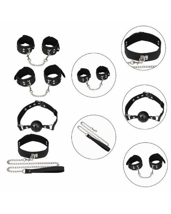 Набір БДСМ - Erospace Wild Play BDSM Set 5 pcs C11 Набір БДСМ - Erospace Wild Play BDSM Set 5 pcs C11