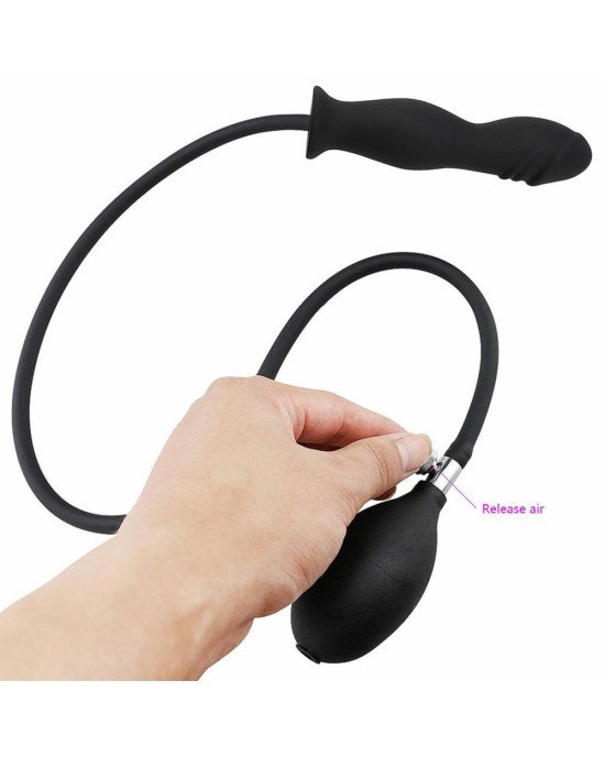Надувна анальна пробка - Erospace Wild Play Inflatable Anal Plug C6 Надувна анальна пробка - Erospace Wild Play Inflatable Anal Plug C6