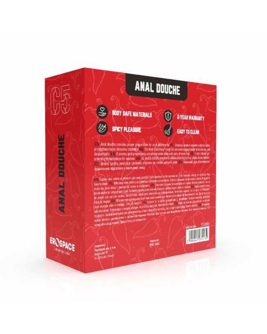 Анальний душ - Erospace Wild Play Anal Douche C5 Анальний душ - Erospace Wild Play Anal Douche C5