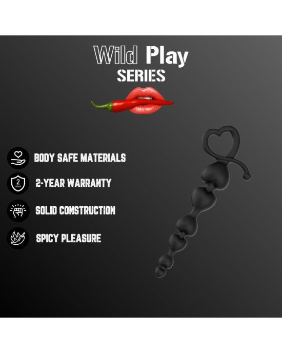 Анальний ланцюжок - Erospace Wild Play Anal Beads C2 Анальний ланцюжок - Erospace Wild Play Anal Beads C2