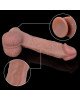 Вібратор - Erospace Natural Play Thrusting Dildo with Swing Motion and Heating D6, 22 см