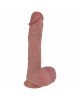 Фалоімітатор - Erospace Natural Play Silicone Dildo D5, 22 см Фалоімітатор - Erospace Natural Play Silicone Dildo D5, 22 см