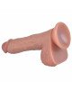 Фалоімітатор - Erospace Natural Play Silicone Dildo D5, 22 см Фалоімітатор - Erospace Natural Play Silicone Dildo D5, 22 см