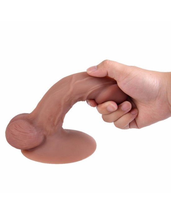 Фалоімітатор - Erospace Natural Play Silicone Dildo D4, 21 см Фалоімітатор - Erospace Natural Play Silicone Dildo D4, 21 см
