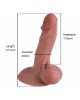 Фалоімітатор - Erospace Natural Play Silicone Dildo D4, 21 см Фалоімітатор - Erospace Natural Play Silicone Dildo D4, 21 см