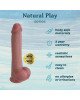 Фалоімітатор - Erospace Natural Play Silicone Dildo D3, 24 см Фалоімітатор - Erospace Natural Play Silicone Dildo D3, 24 см