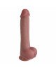 Фалоімітатор - Erospace Natural Play Silicone Dildo D3, 24 см Фалоімітатор - Erospace Natural Play Silicone Dildo D3, 24 см