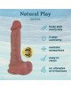 Фалоімітатор - Erospace Natural Play Silicone Dildo D2, 20.6 см Фалоімітатор - Erospace Natural Play Silicone Dildo D2, 20.6 см