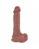 Фалоімітатор - Erospace Natural Play Silicone Dildo D2, 20.6 см Фалоімітатор - Erospace Natural Play Silicone Dildo D2, 20.6 см