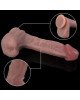 Фалоімітатор - Erospace Natural Play Silicone Dildo D2, 20.6 см Фалоімітатор - Erospace Natural Play Silicone Dildo D2, 20.6 см