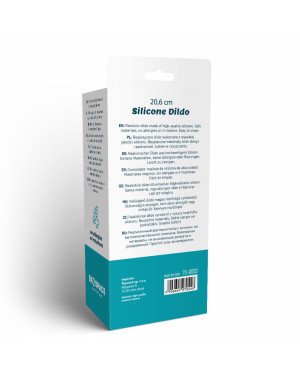 Фалоімітатор - Erospace Natural Play Silicone Dildo D2, 20.6 см Фалоімітатор - Erospace Natural Play Silicone Dildo D2, 20.6 см