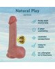 Фалоімітатор - Erospace Natural Play Silicone Dildo D1, 21 см Фалоімітатор - Erospace Natural Play Silicone Dildo D1, 21 см