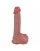 Фалоімітатор - Erospace Natural Play Silicone Dildo D1, 21 см Фалоімітатор - Erospace Natural Play Silicone Dildo D1, 21 см
