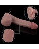 Фалоімітатор - Erospace Natural Play Silicone Dildo D1, 21 см Фалоімітатор - Erospace Natural Play Silicone Dildo D1, 21 см