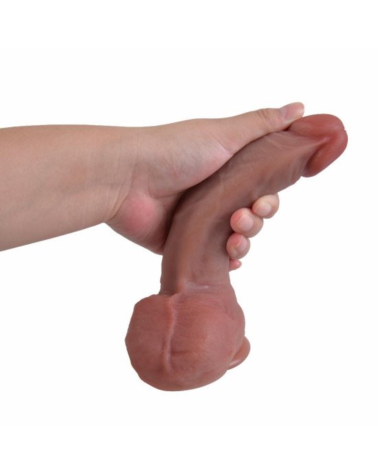 Фалоімітатор - Erospace Natural Play Silicone Dildo D1, 21 см Фалоімітатор - Erospace Natural Play Silicone Dildo D1, 21 см