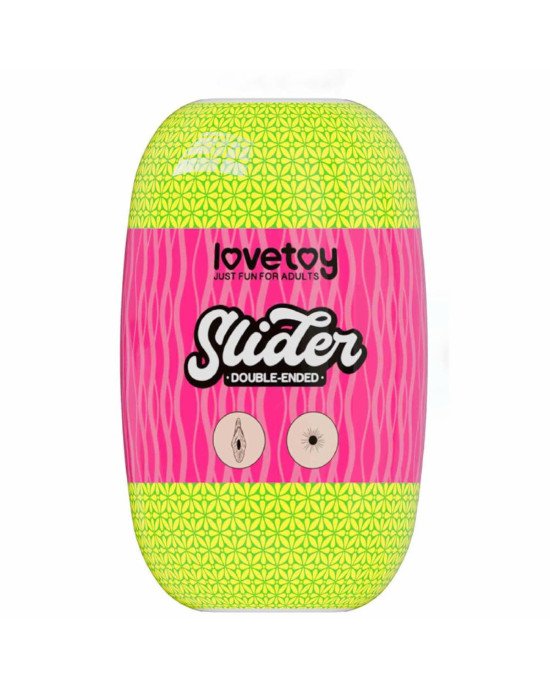Мастурбатор - Slider Double-Ended Masturbator Vagina and Anus Мастурбатор - Slider Double-Ended Masturbator Vagina and Anus