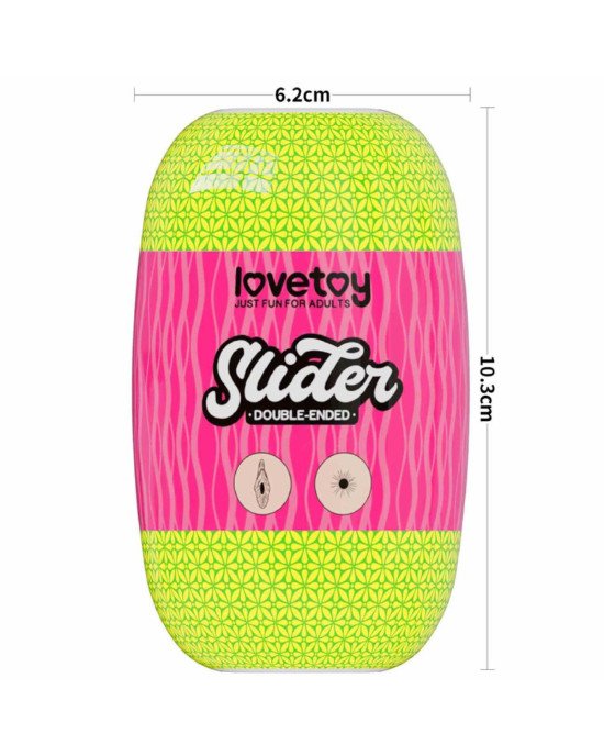 Уцінка! Мастурбатор - Slider Double-Ended Masturbator Vagina and Anus (пошкоджене упакування) Уцінка! Мастурбатор - Slider Double-Ended Masturbator Vagina and Anus (пошкоджене упакування)