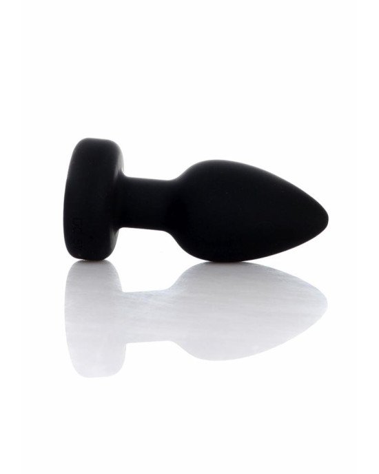 Анальна пробка - Silicone Black Plug Disco Flashlight Анальна пробка - Silicone Black Plug Disco Flashlight