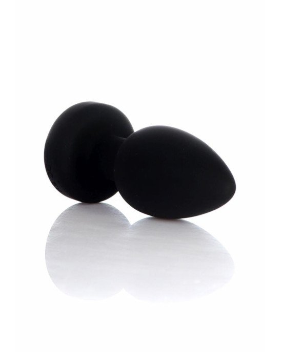 Анальна пробка - Silicone Black Plug Disco Flashlight Анальна пробка - Silicone Black Plug Disco Flashlight