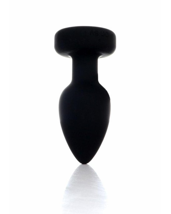Анальна пробка - Silicone Black Plug Disco Flashlight Анальна пробка - Silicone Black Plug Disco Flashlight