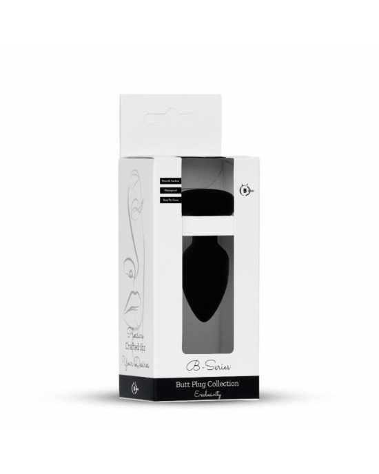 Анальна пробка - Silicone Black Plug Disco Flashlight Анальна пробка - Silicone Black Plug Disco Flashlight