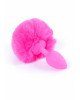 Анальна пробка - Jewellery Silicon Plug Bunny Tail Pink Анальна пробка - Jewellery Silicon Plug Bunny Tail Pink
