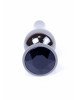 Анальна пробка - Jewellery Dark Silver BUTT PLUG- Black Анальна пробка - Jewellery Dark Silver BUTT PLUG- Black