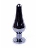 Анальна пробка - Jewellery Dark Silver BUTT PLUG- Black Анальна пробка - Jewellery Dark Silver BUTT PLUG- Black