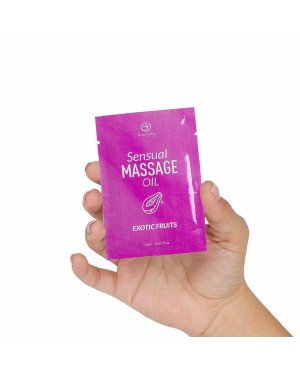 Масажна олійка - Exotic Fruits Massage Oil, 10 мл Масажна олійка - Exotic Fruits Massage Oil, 10 мл