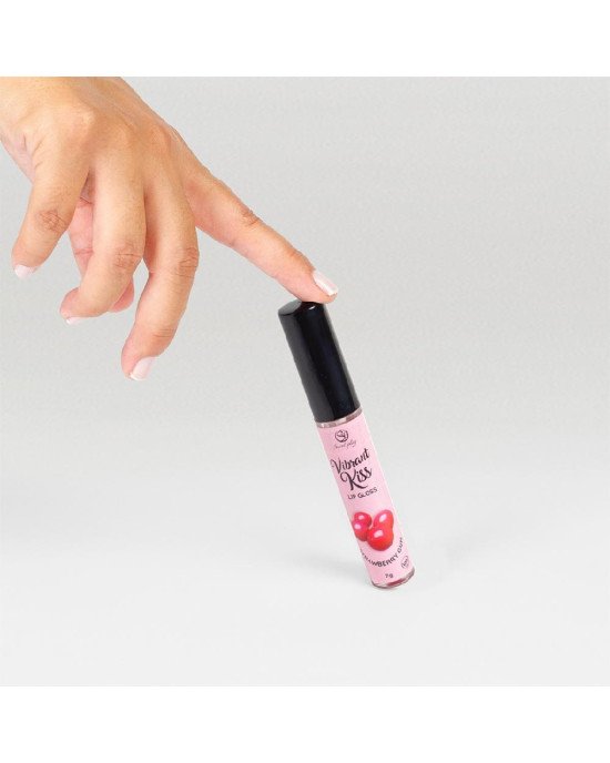 Блиск для губ з ефектом вібрації - Secret Play Strawberry Gum Lip Gloss Vibrant Kiss Блиск для губ з ефектом вібрації - Secret Play Strawberry Gum Lip Gloss Vibrant Kiss